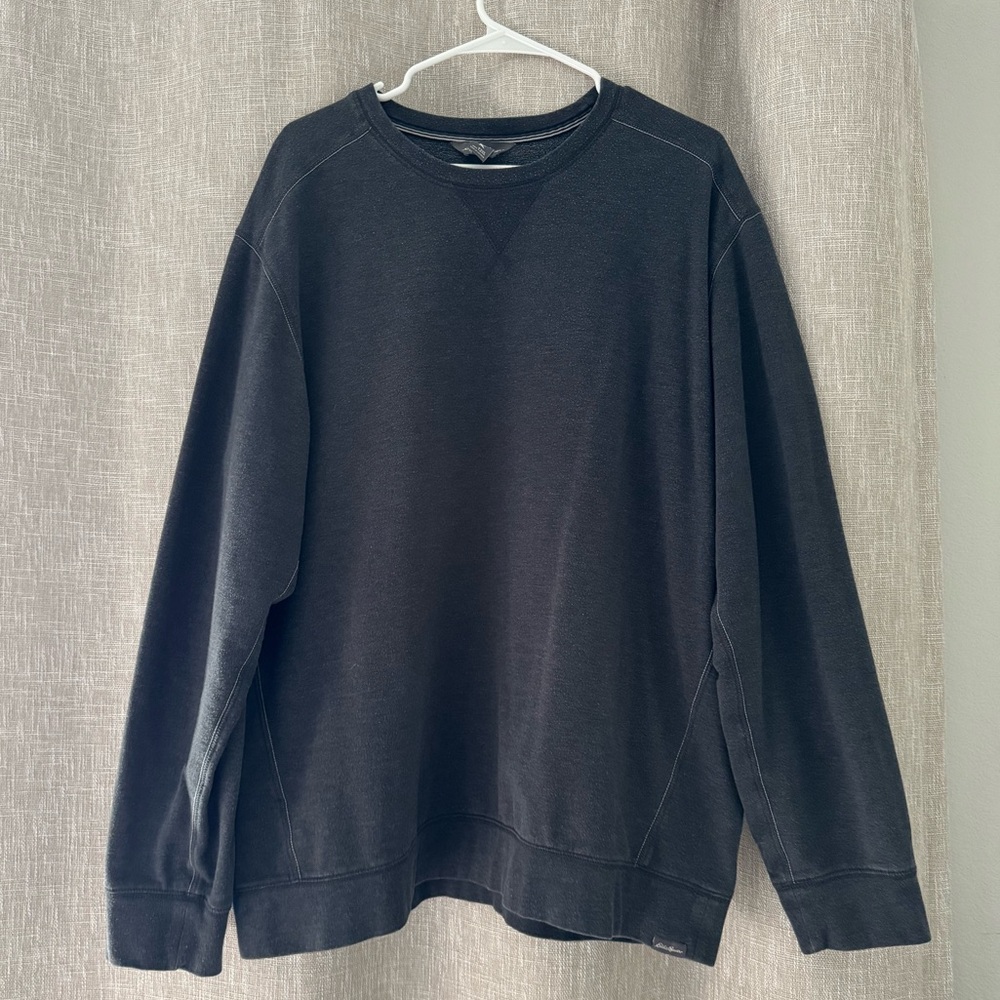 Men’s Dark Grey Crewneck Sweater